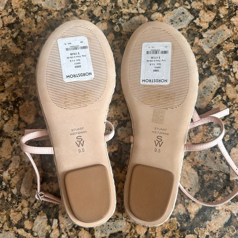 Stuart Weitzman Felicity Slingback Espadrille Sandal